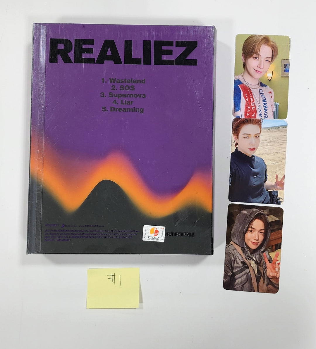 カンダニエル「REALIEZ」 - 直筆サイン入りプロモアルバム