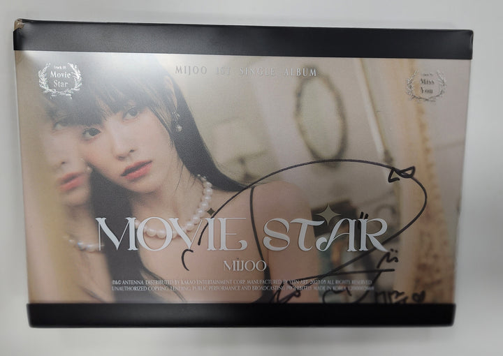 MIJOO "Movie Star" - Hand Autographed(Signed) Album - Must Read !