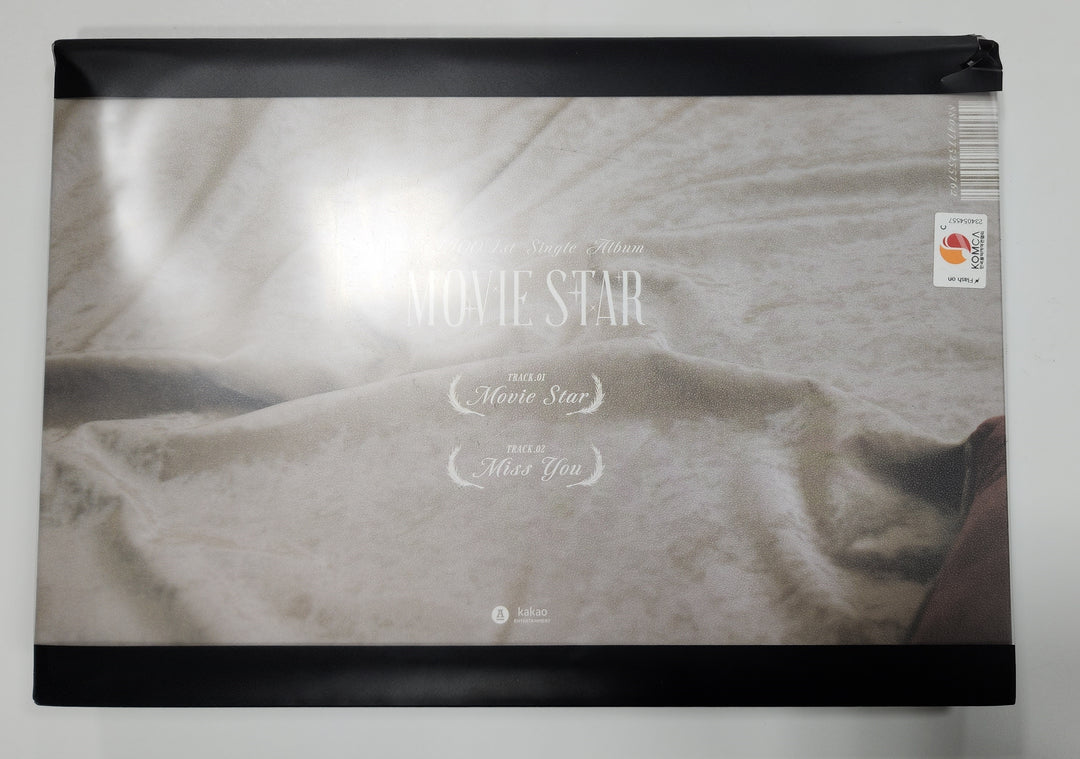 MIJOO "Movie Star" - Hand Autographed(Signed) Album - Must Read ! - HALLYUSUPERSTORE