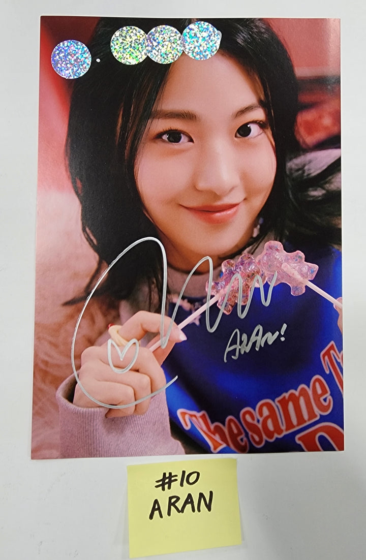 FIFTY FIFTY "The Beginning: Cupid" - A Cut Page From Fansign Event Album - HALLYUSUPERSTORE