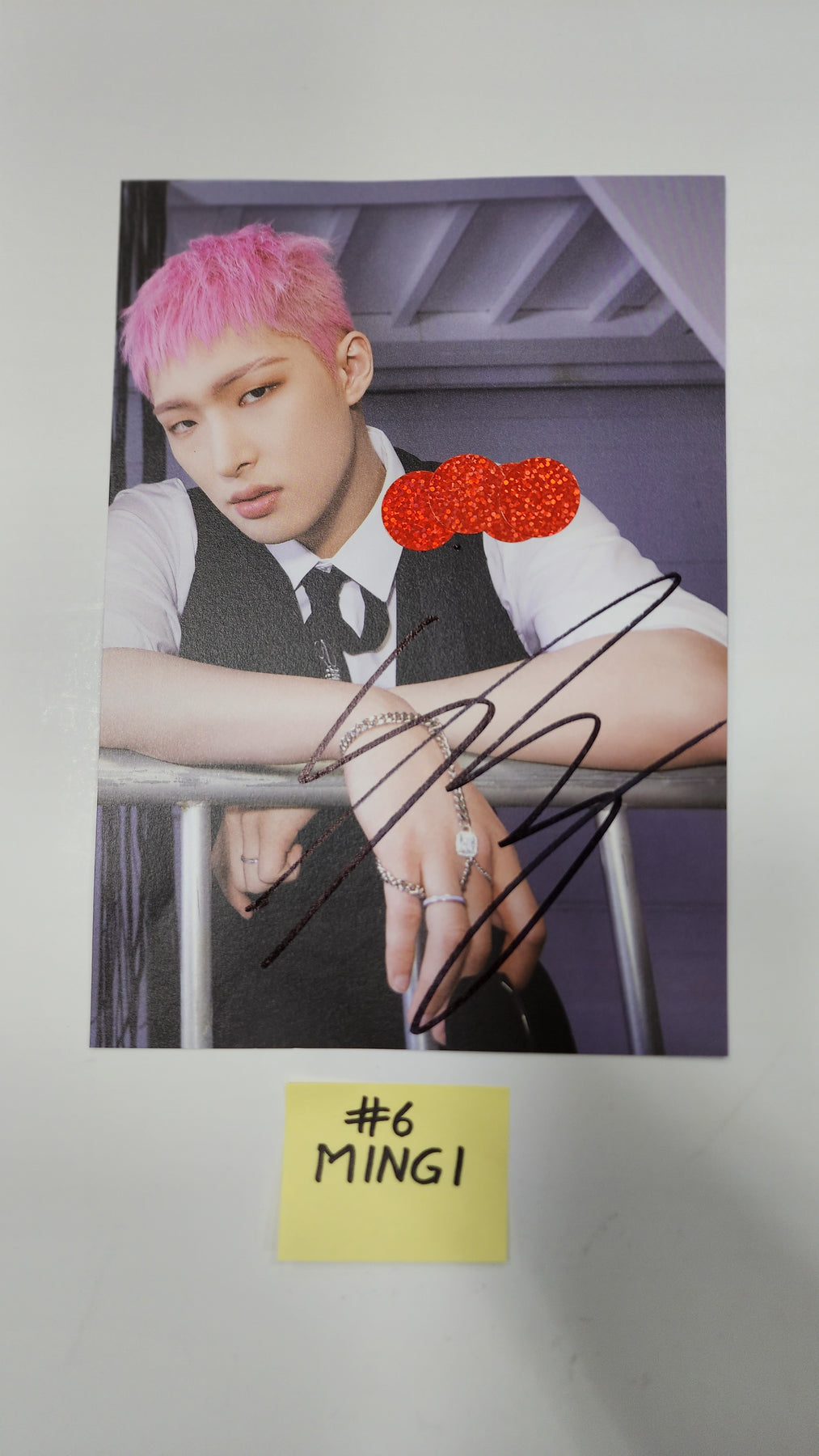 ATEEZ "THE WORLD EP.2 " - A Cut Page From Fansign Event Album ...