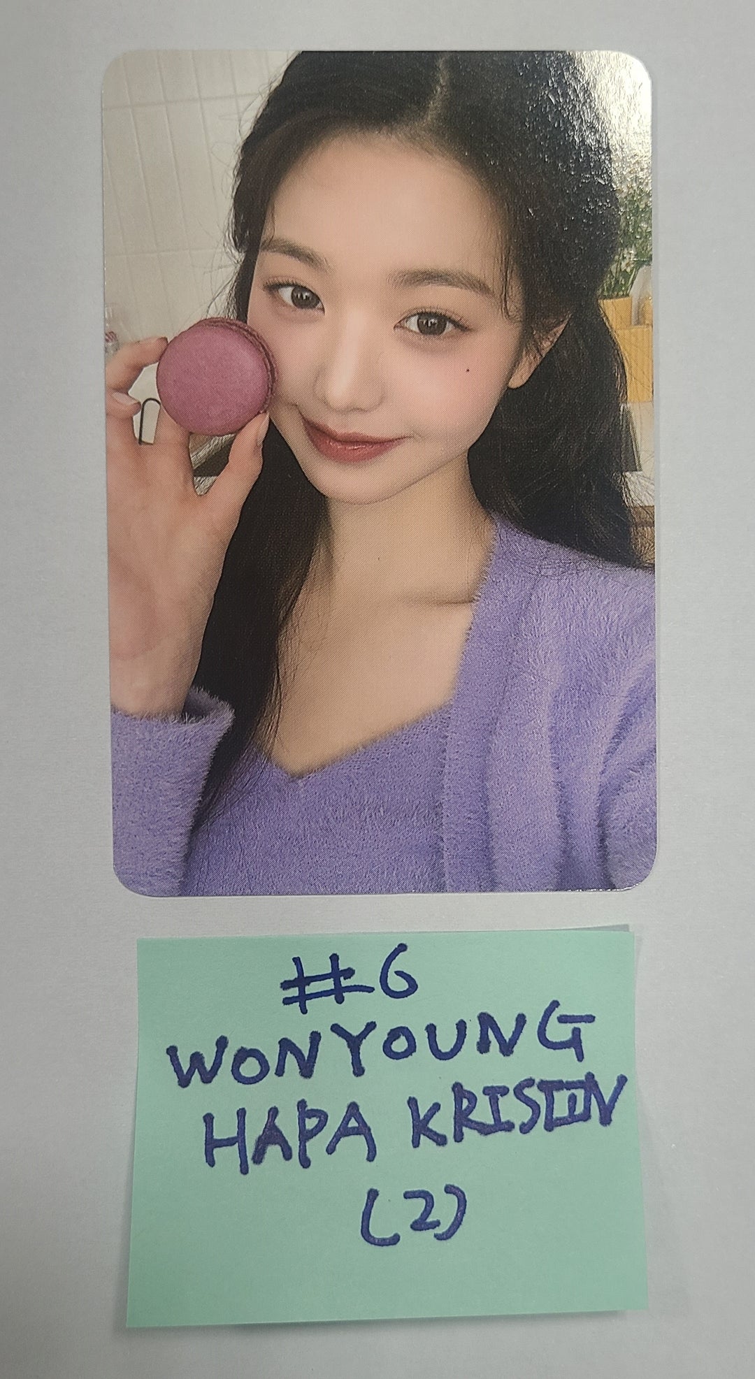 Wonyoung (Of IVE) - Hapa Kristin Event Photocard