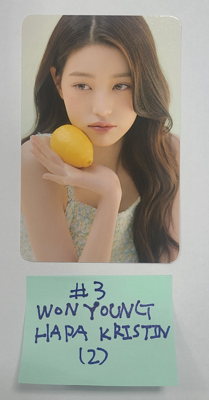 Wonyoung (Of IVE) - Hapa Kristin Event Photocard - HALLYUSUPERSTORE