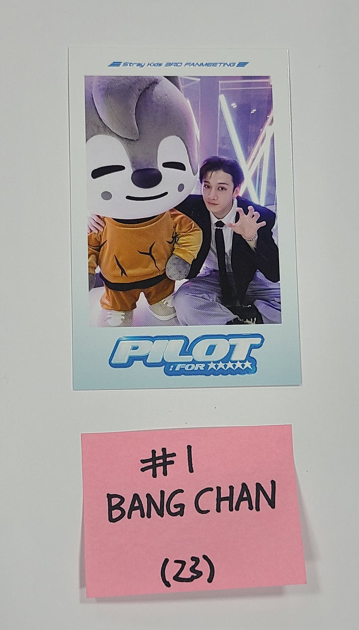 Stray Kids 3rd Fanmeeting "PILOT : FOR ★★★★★" - Soundwave Fanmeeting Event Polaroid Type Photocard - HALLYUSUPERSTORE