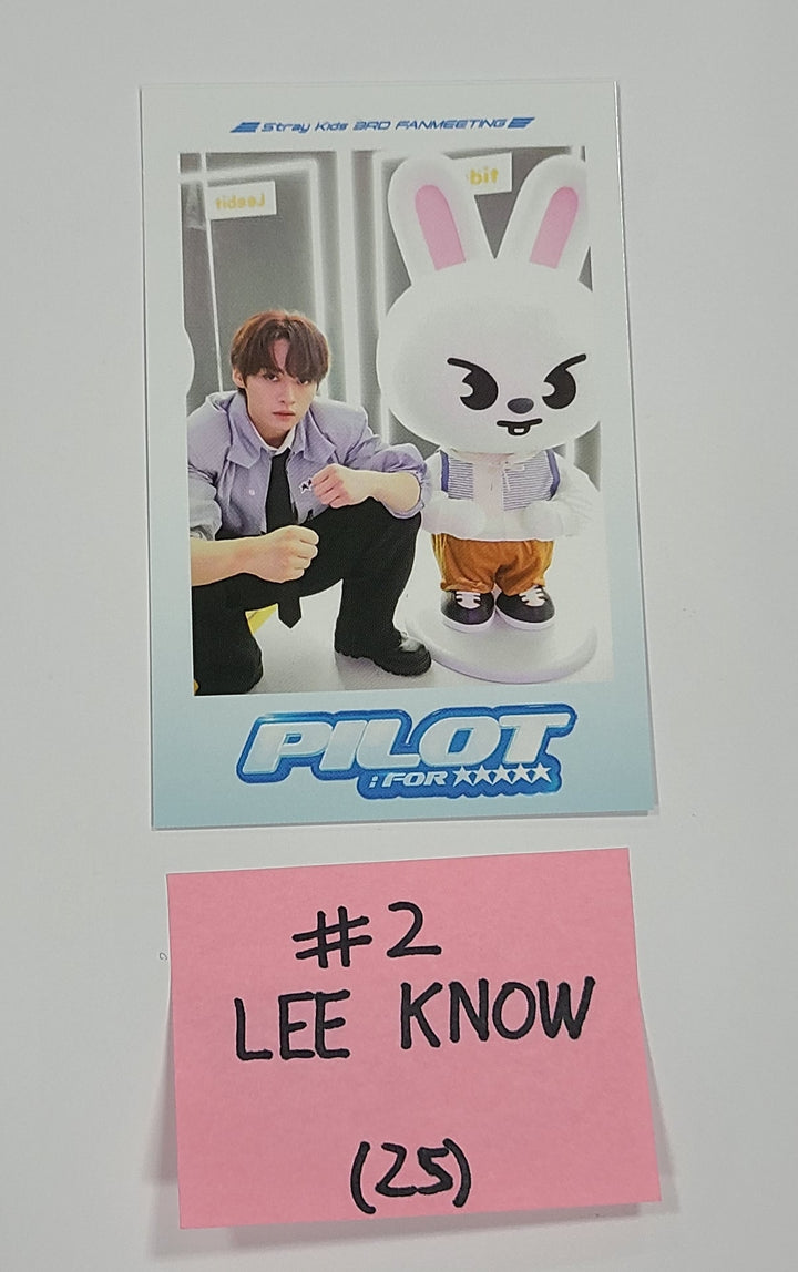 Stray Kids 3rd Fanmeeting "PILOT : FOR ★★★★★" - Soundwave Fanmeeting Event Polaroid Type Photocard