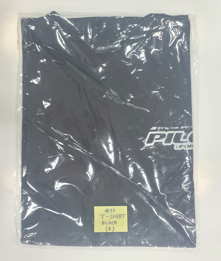 Stray Kids 3rd Fanmeeting "PILOT : FOR ★★★★★" - Official MD [Passport Set, ID Photo Set, BOX Tape Set, Collect Book Set, Disposable Camera Set, Smartphone Deco Set, JOGGER PANTS, T-shirt]
