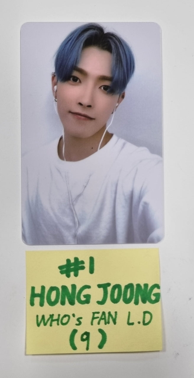 ATEEZ "THE WORLD EP.2"  - Whosfan Cafe Lucky Draw Event PVC Photocards & 4x6 Photo