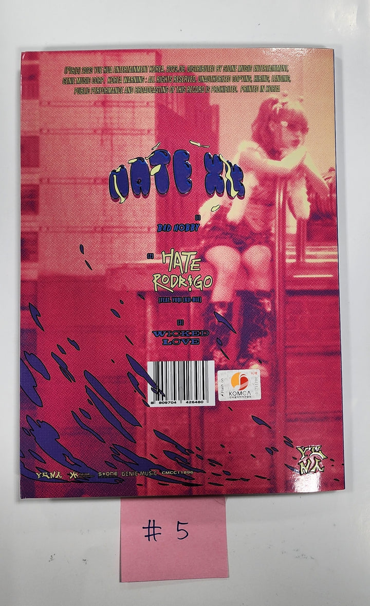 Yena "HATE XX" - Hand Autographed(Signed) Promo Album