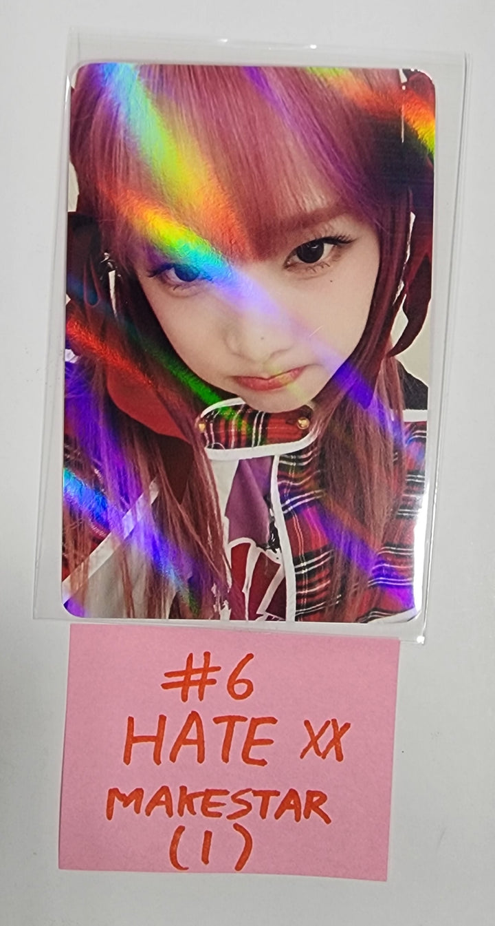 Yena "HATE XX" - Makestar Fansign Event Hologram Photocard [Poca Ver.]