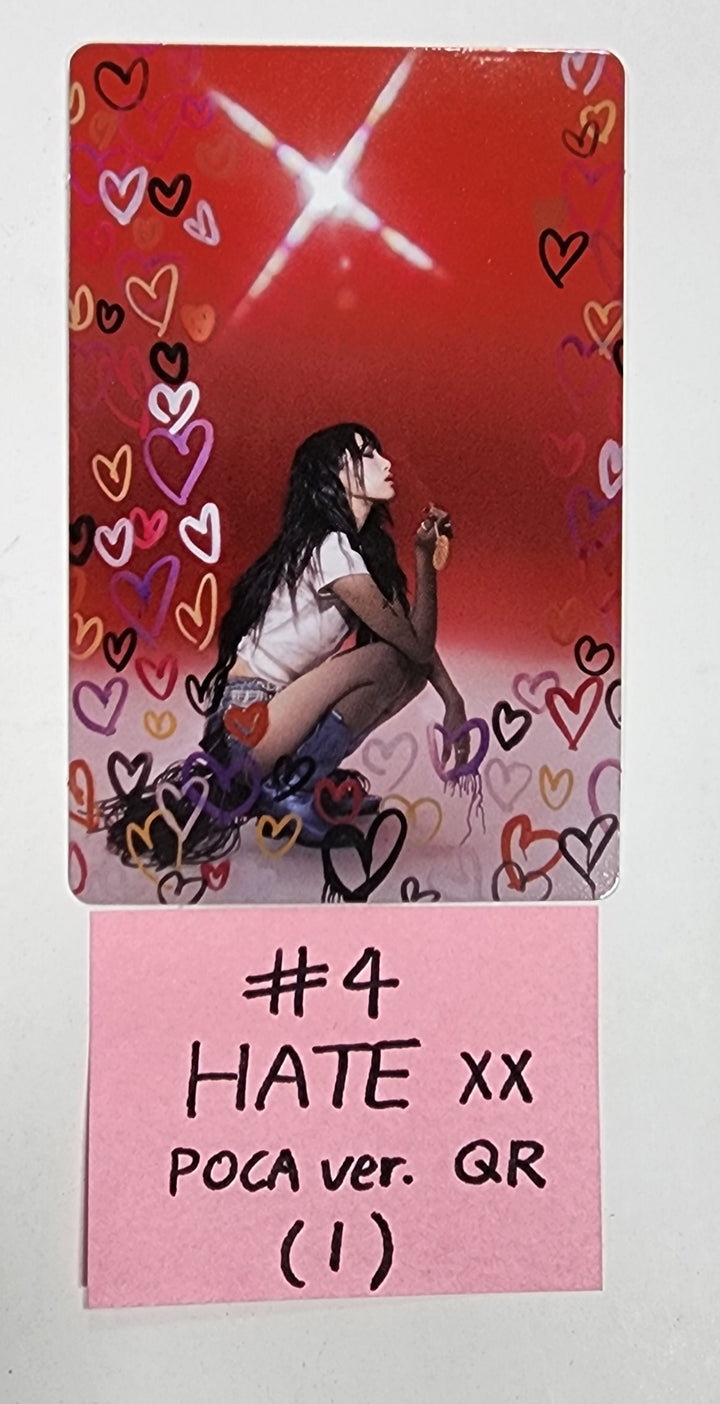 Yena "HATE XX" - Official photocard [POCA VER.]