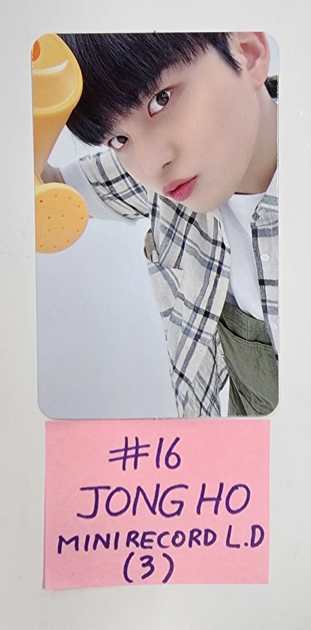 ATEEZ "THE WORLD EP.2 " - Mini Record Lucky Draw Event Photocard [Platfrom Ver.]