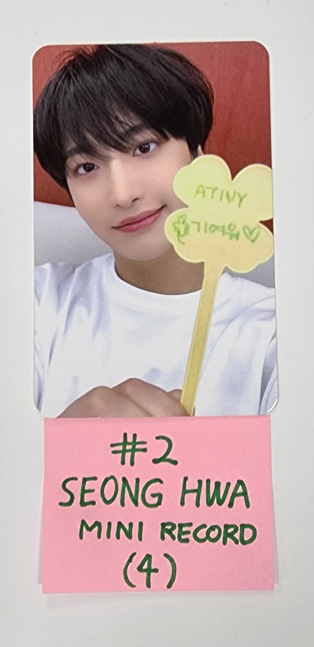 ATEEZ "THE WORLD EP.2 " -Mini Record Fansign Event Photocard [Platform Ver.]