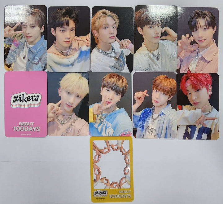Xikers DEBUT 100DAYS - Soundwave Special Gift Event Photocards