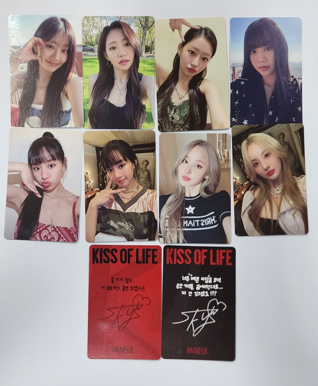 KISS OF LIFE "KISS OF LIFE" Official Photocard HALLYUSUPERSTORE