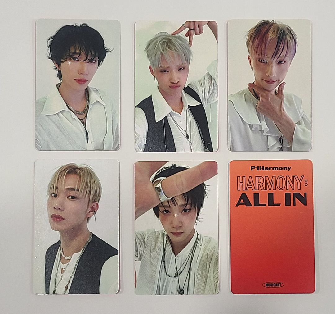 P1Harmony 'HARMONY : ALL IN' - Music Art Fansign Event Photocard