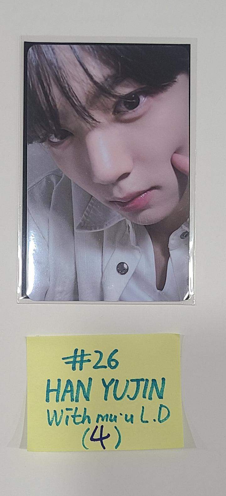 ZEROBASEONE (ZB1) "YOUTH IN THE SHADE" - Withmuu Lucky Draw Event PVC Photocard