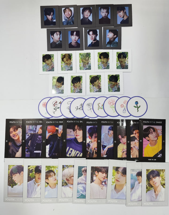 ZEROBASEONE (ZB1) "YOUTH IN THE SHADE" - Official Photo Frame, Layer Card Set, Zerose Coaster - HALLYUSUPERSTORE