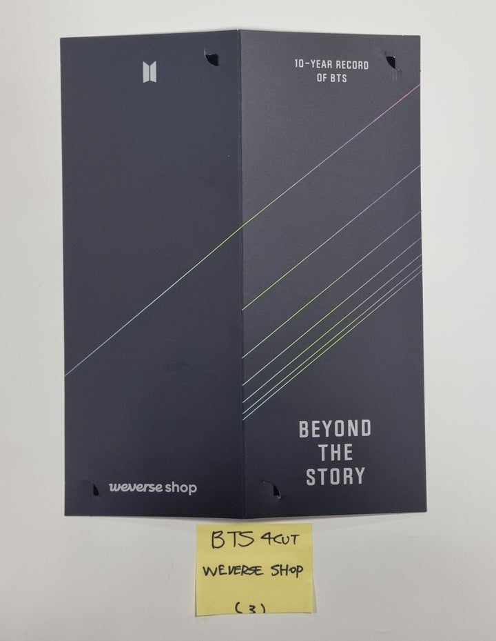 BTS "10th ANNIVERSARY" - Weverse Shop Pre-Order Benefit 4 Cut Photo