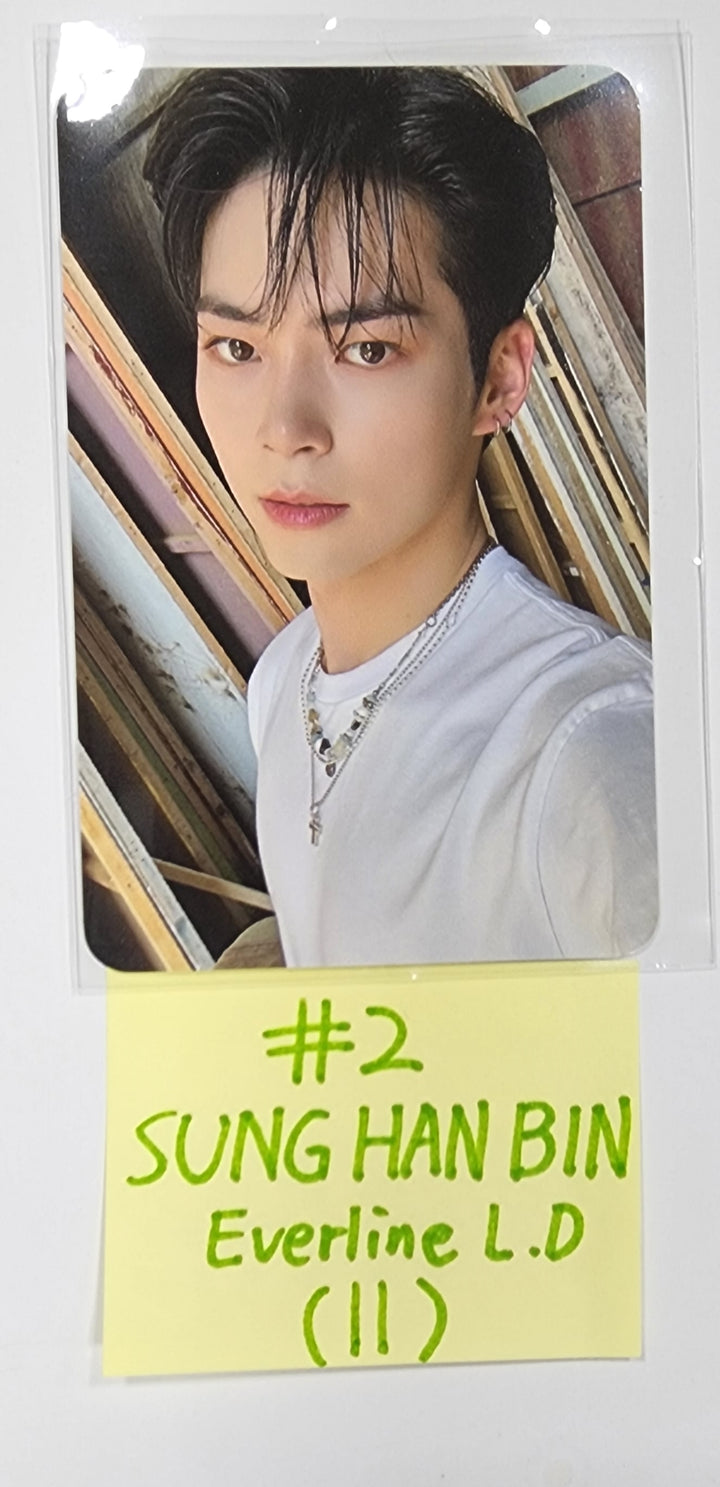 ZEROBASEONE "YOUTH IN THE SHADE" - Everline Lucky Draw Event Photocard, Polaroid Type Photocard