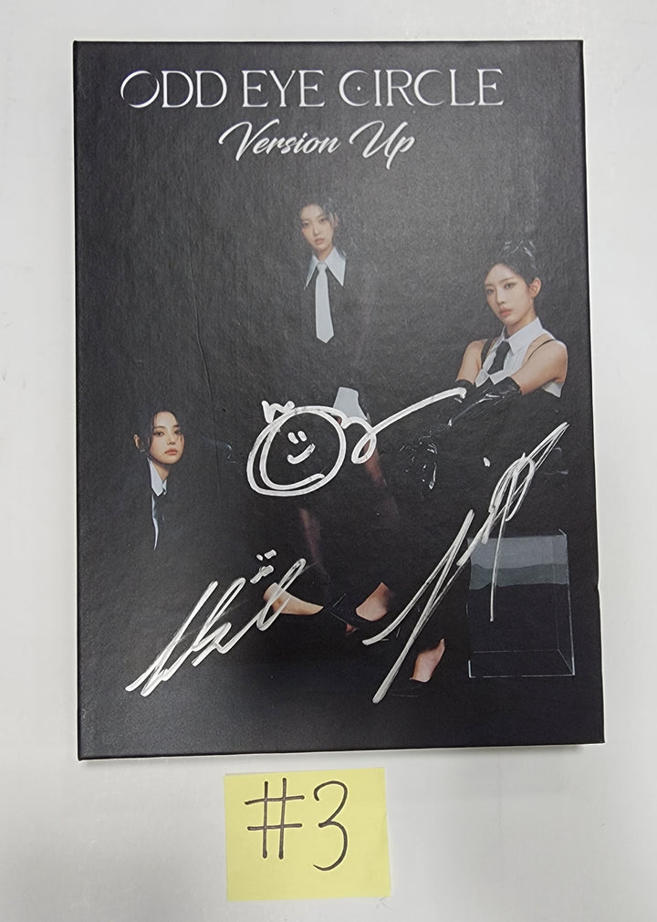 ODD EYE CIRCLE "Version Up"- Hand Autographed(Signed) Promo Album