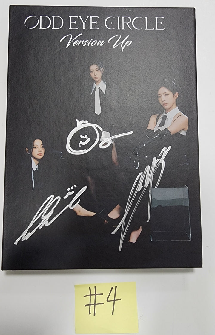 ODD EYE CIRCLE "Version Up"- Hand Autographed(Signed) Promo Album - HALLYUSUPERSTORE