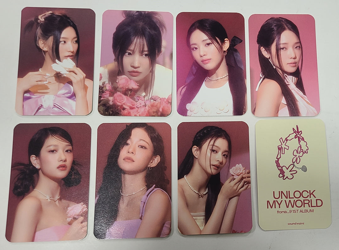 Fromis_9 "Unlock My World" - Soundwave Fansign Event Photocard