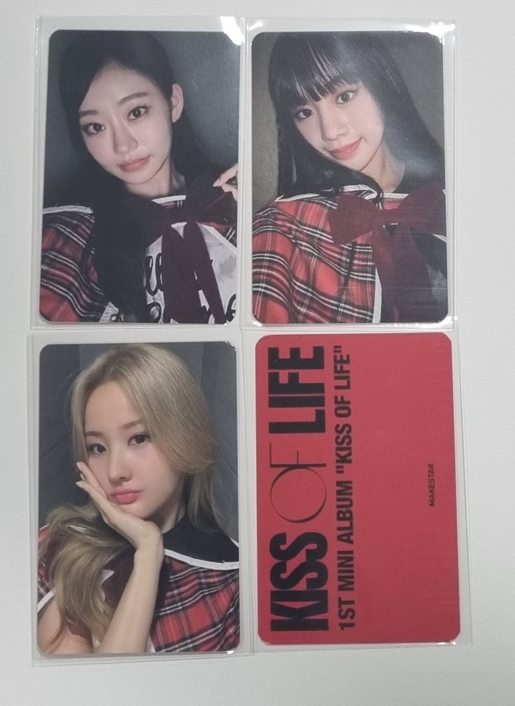 KISS OF LIFE "KISS OF LIFE" - Makestar Fansign Event Photocard