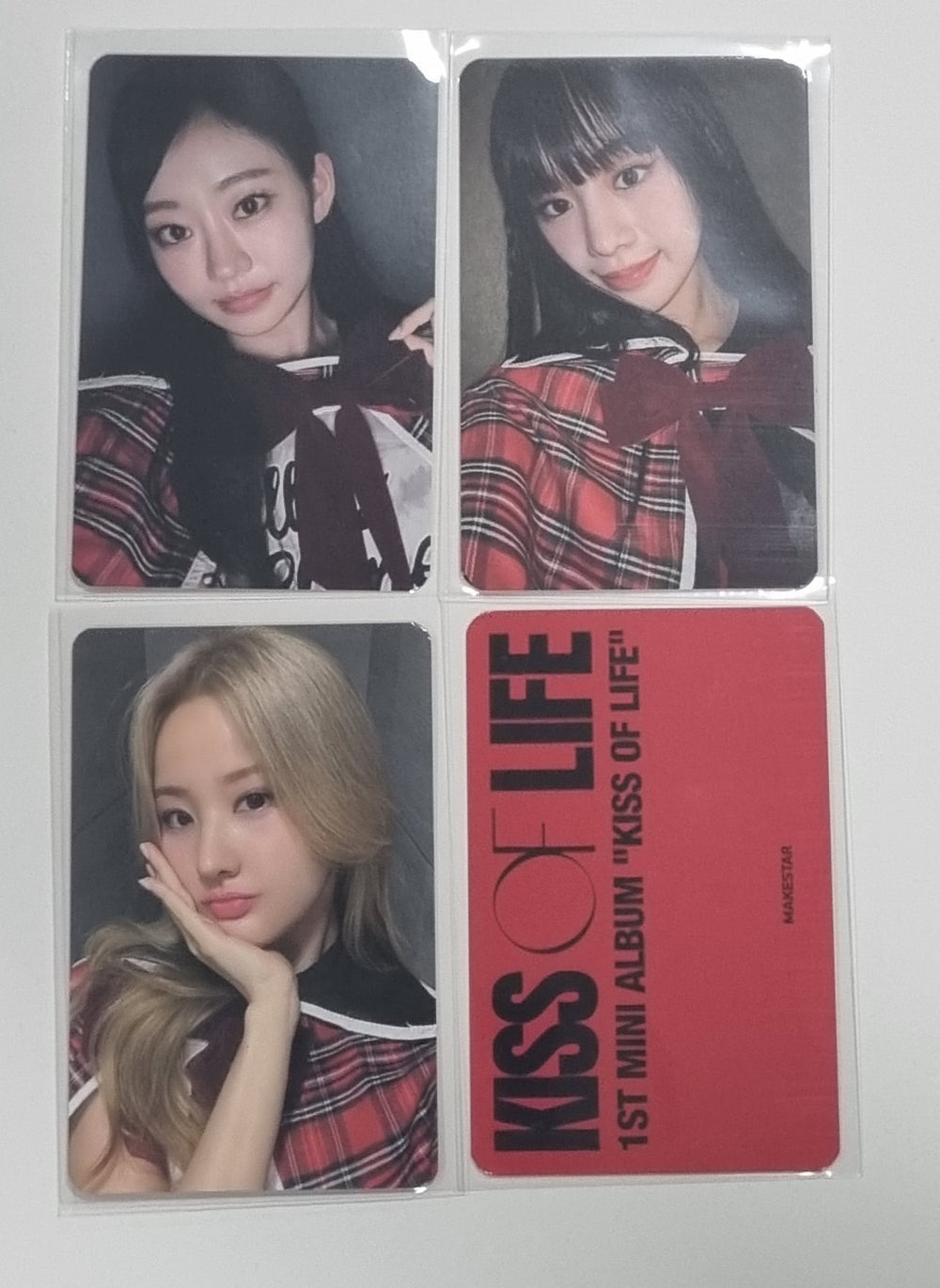 KISS OF LIFE "KISS OF LIFE" - Makestar Fansign Event Photocard - HALLYUSUPERSTORE