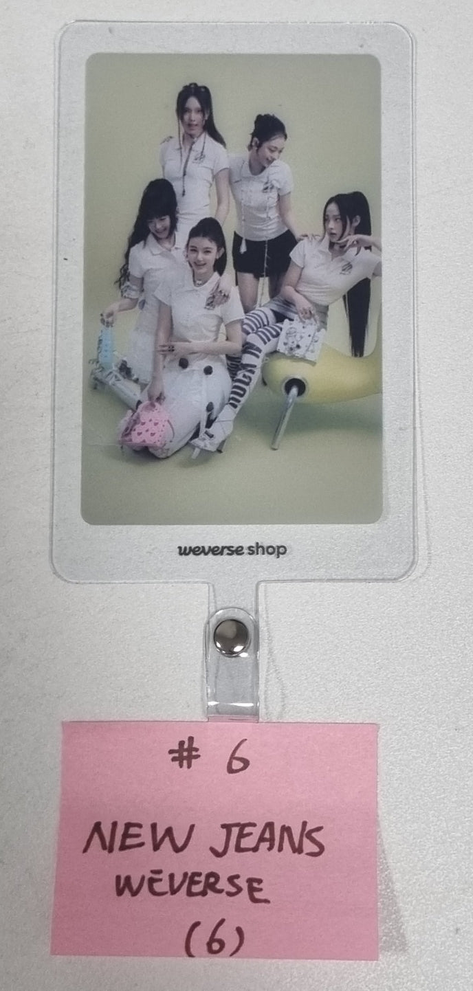 New Jeans "Get Up" 2nd EP - Weverse Shop Pre-Order Benefit Photocard, Phone Tab, Photo Stand, Coated Paper [Restocked 7/26]