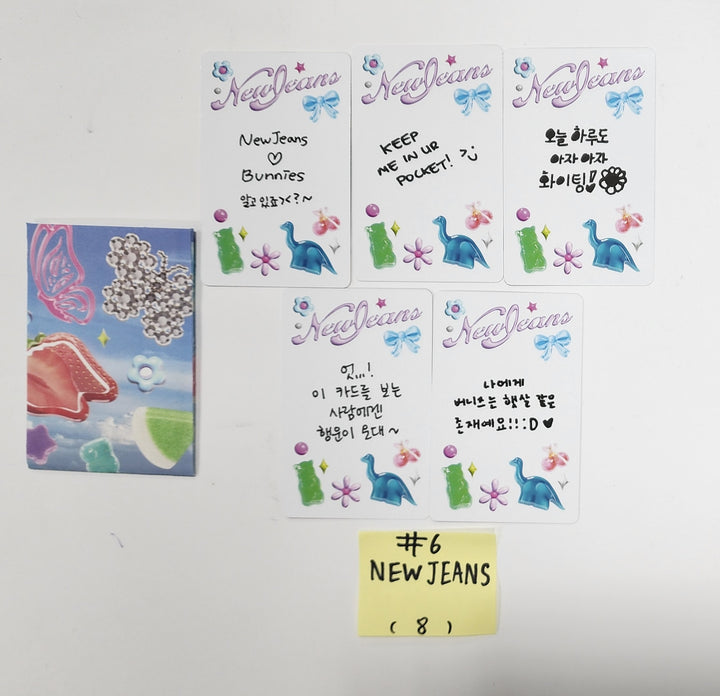 New Jeans "Get Up" 2nd EP - Official Photocard [Bunny Beach Bag Ver, NJ Box Ver, Weverse Ver] (Restocked 7/26)