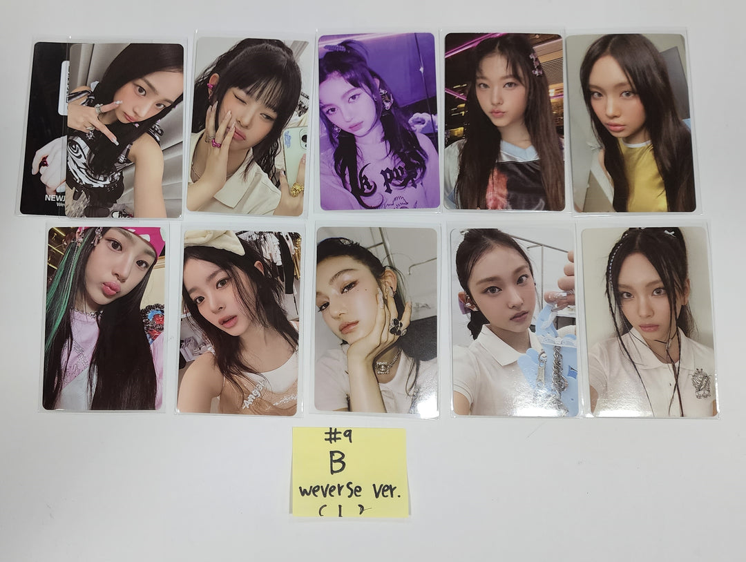 New Jeans "Get Up" 2nd EP - Official Photocard [Bunny Beach Bag Ver, NJ Box Ver, Weverse Ver] (Restocked 7/26)