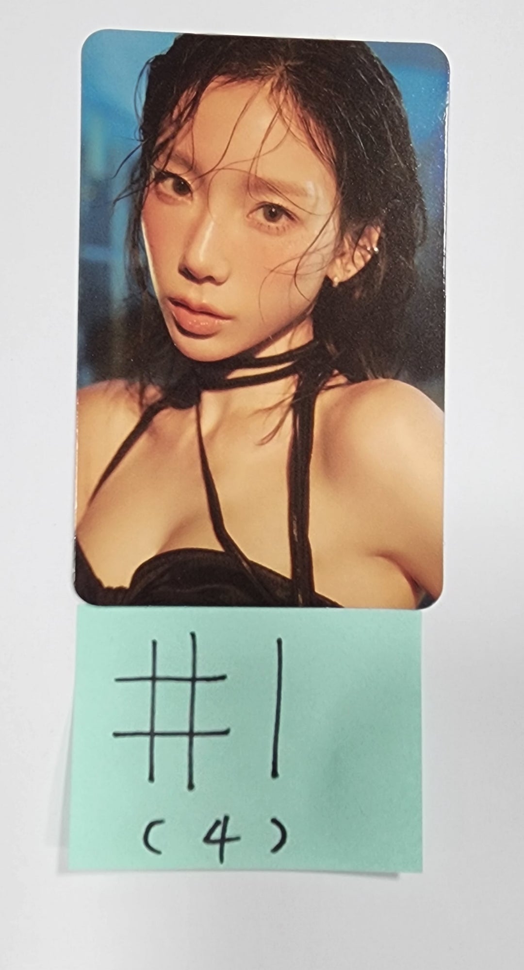 TAEYEON "The ODD Of LOVE" CONCERT - Fortune Scratch Photocard