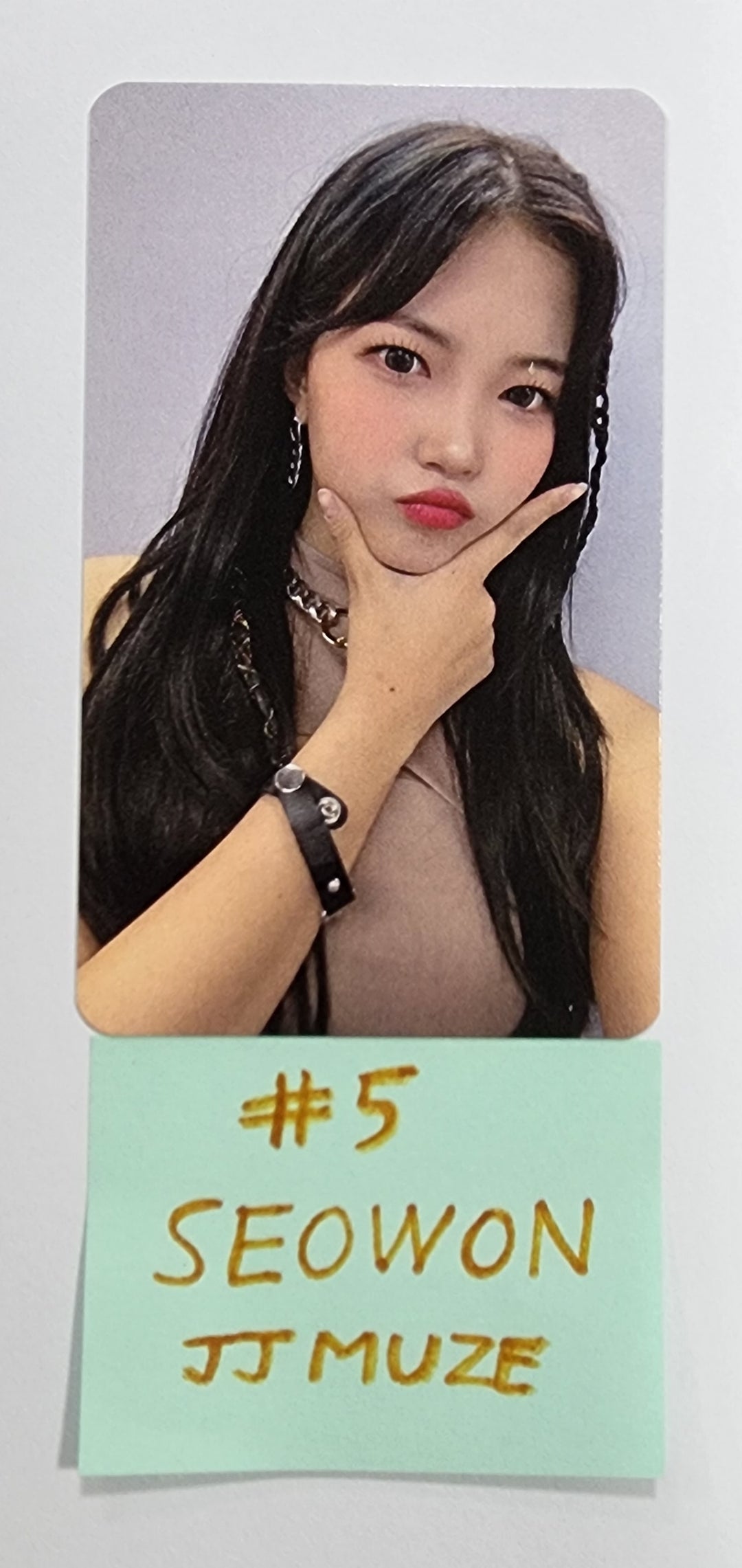 Lapillus "GIRL's ROUND Part. 2" - JJ Muze Fansign Event Photocard - HALLYUSUPERSTORE