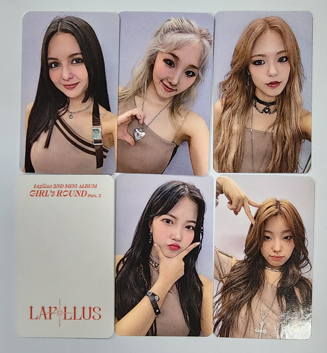 Lapillus "GIRL's ROUND Part. 2" - JJ Muze Fansign Event Photocard