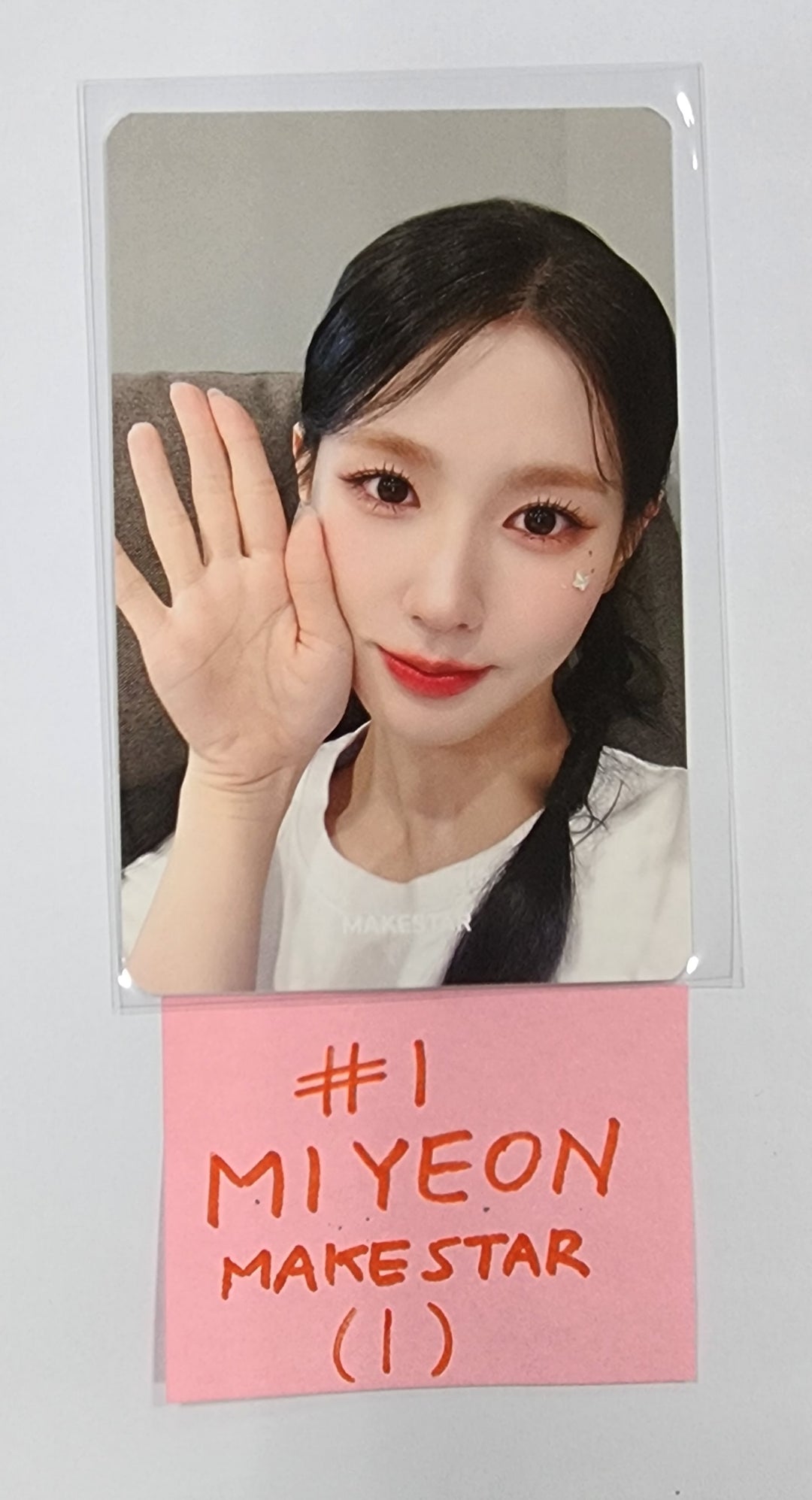 (g) I-DLE "I Feel" - Makestar Fansign Event Photocard Round 3