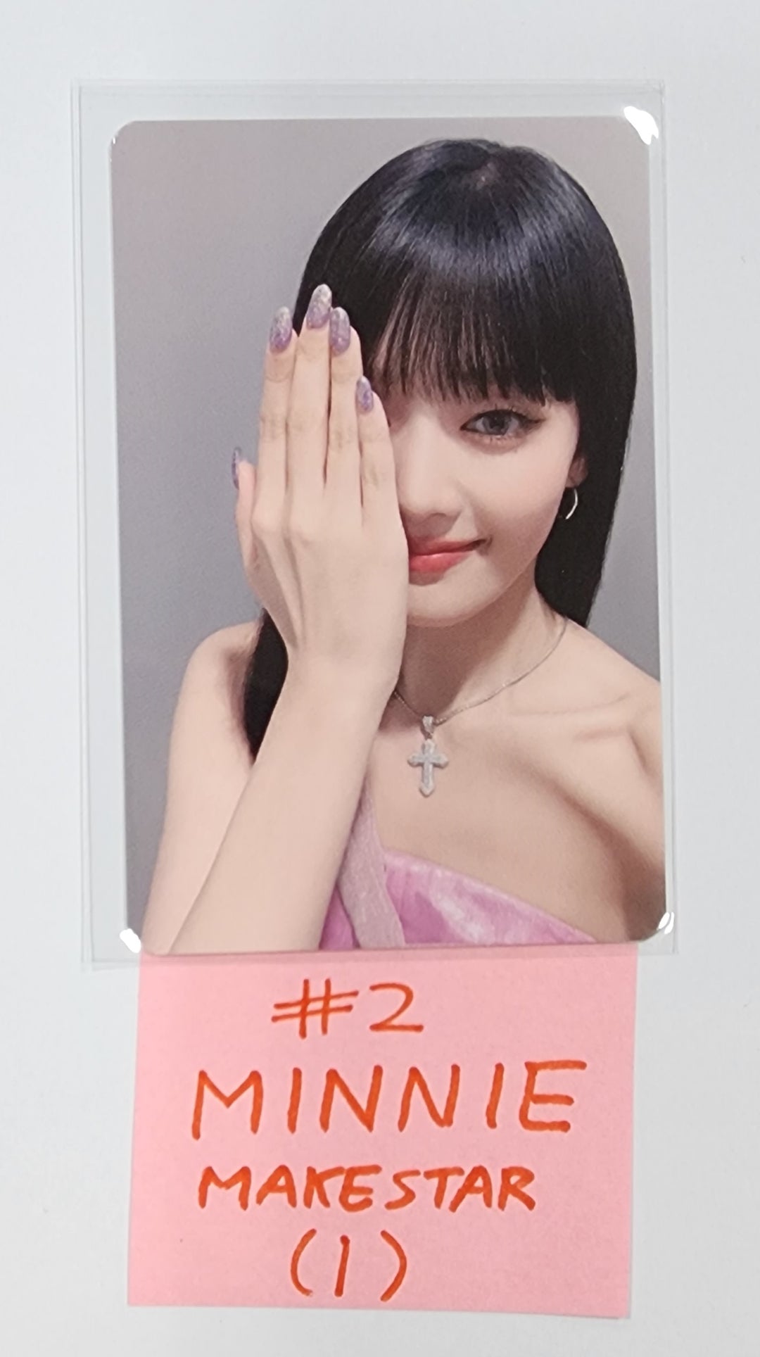 (g) I-DLE "I Feel" - Makestar Fansign Event Photocard Round 3 - HALLYUSUPERSTORE