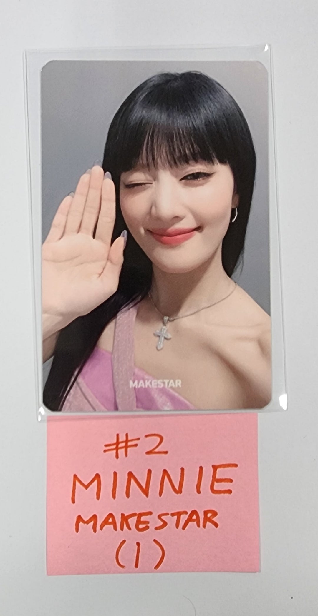 (g) I-DLE "I Feel" - Makestar Fansign Event Photocard Round 3 - HALLYUSUPERSTORE