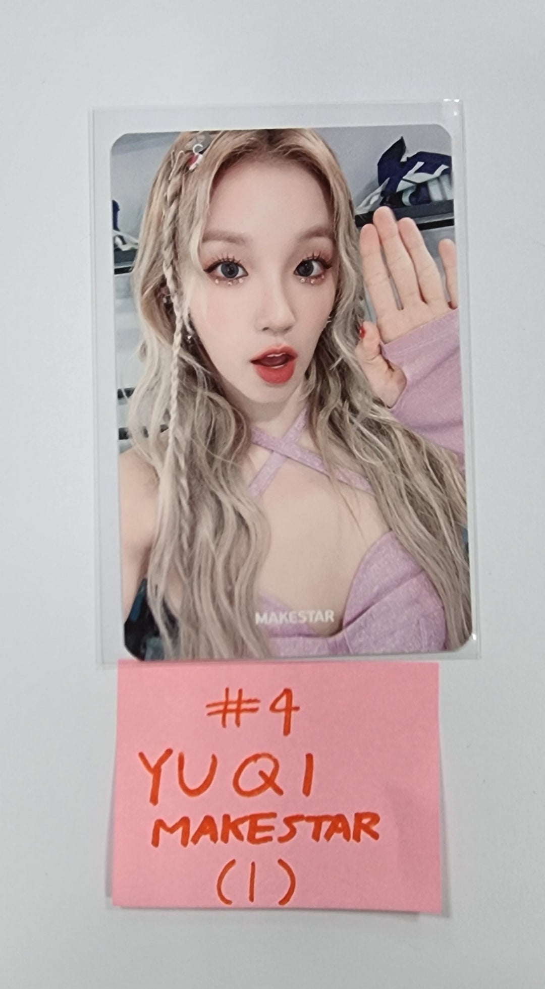 (g) I-DLE "I Feel" - Makestar Fansign Event Photocard Round 3