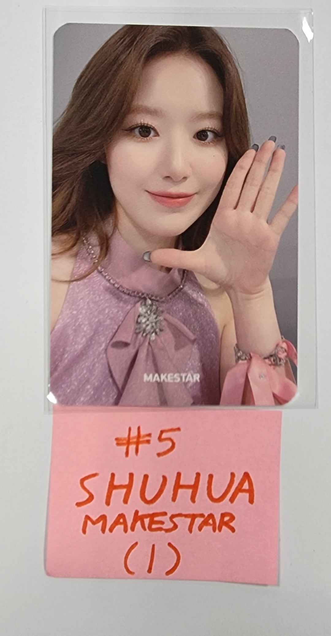 (g) I-DLE "I Feel" - Makestar Fansign Event Photocard Round 3