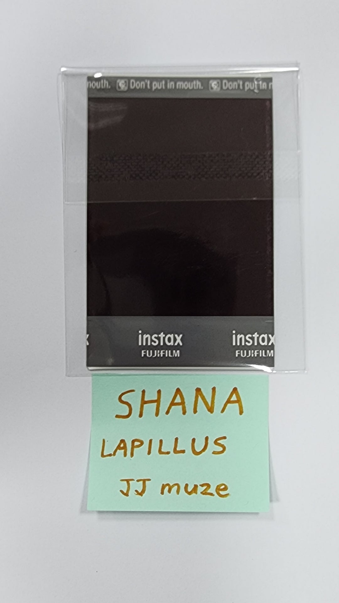 SHANA (Of Lapillus) "GIRL's ROUND Part. 2" - Hand Autographed(Signed) Polaroid