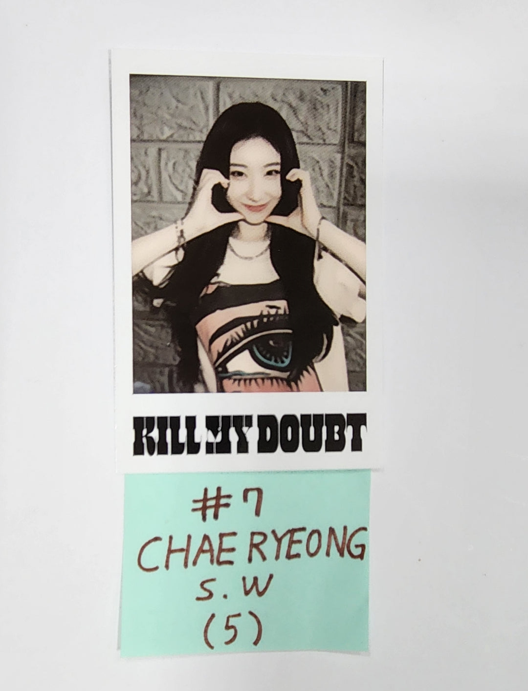 ITZY "KILL MY DOUBT" - Soundwave Fansign Event Photocard