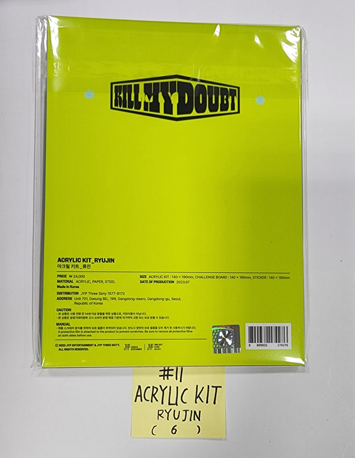 ITZY "KILL MY DOUBT" - Official MD [Collect Book, Acrylic Kit, Special Ticket Set, Acrylic Keyring, Magnet Set]