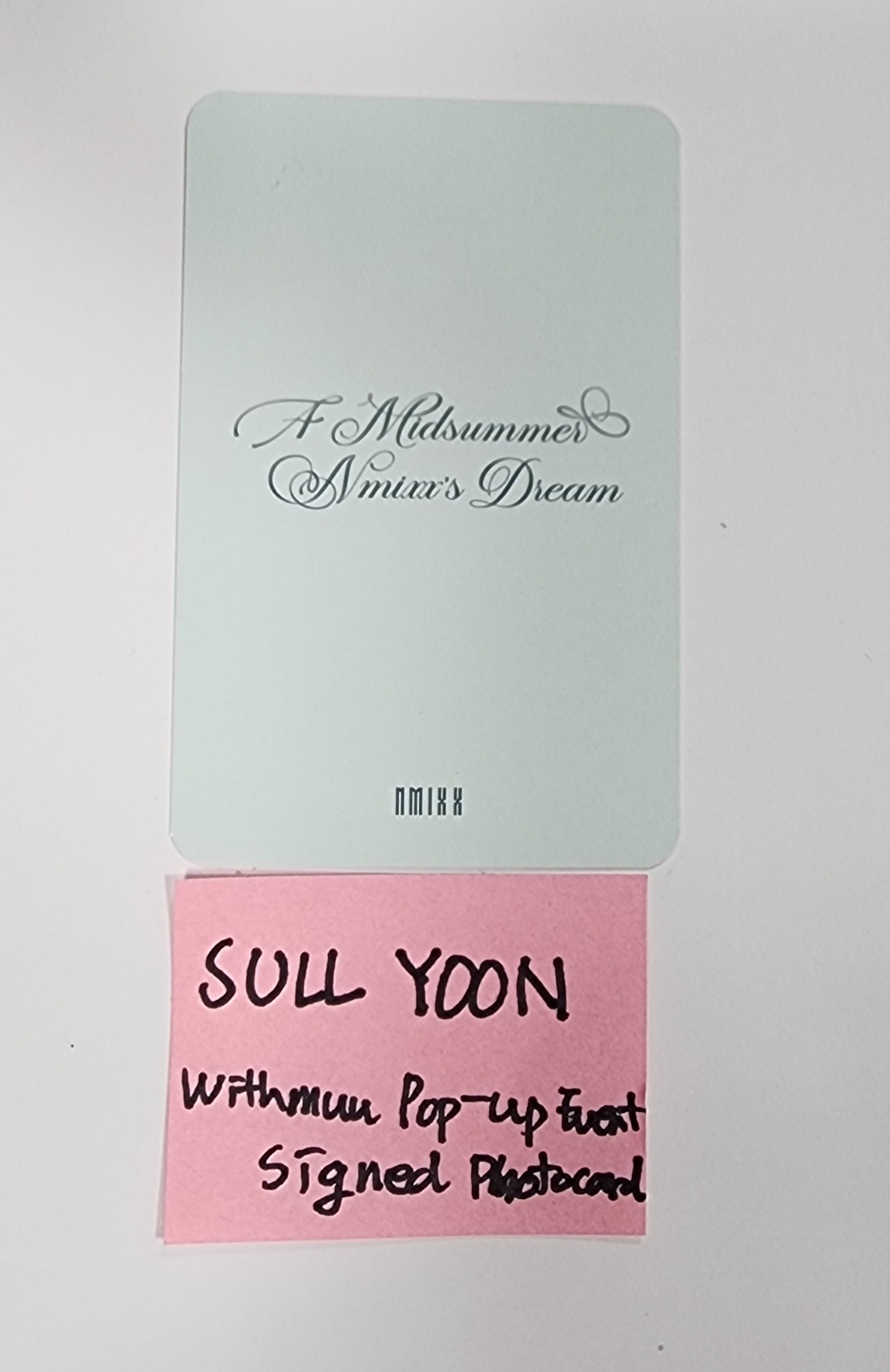 nmixx ソリュン サイン入りアルバム Sullyoon (Of NMIXX) 