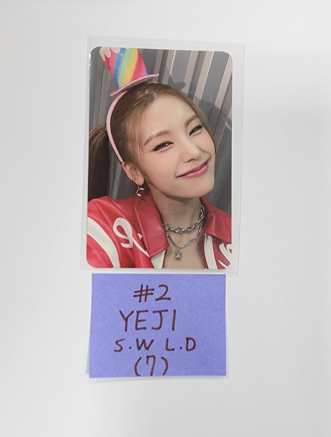 ITZY "KILL MY DOUBT" - Soundwave Lucky Draw Event Photocard