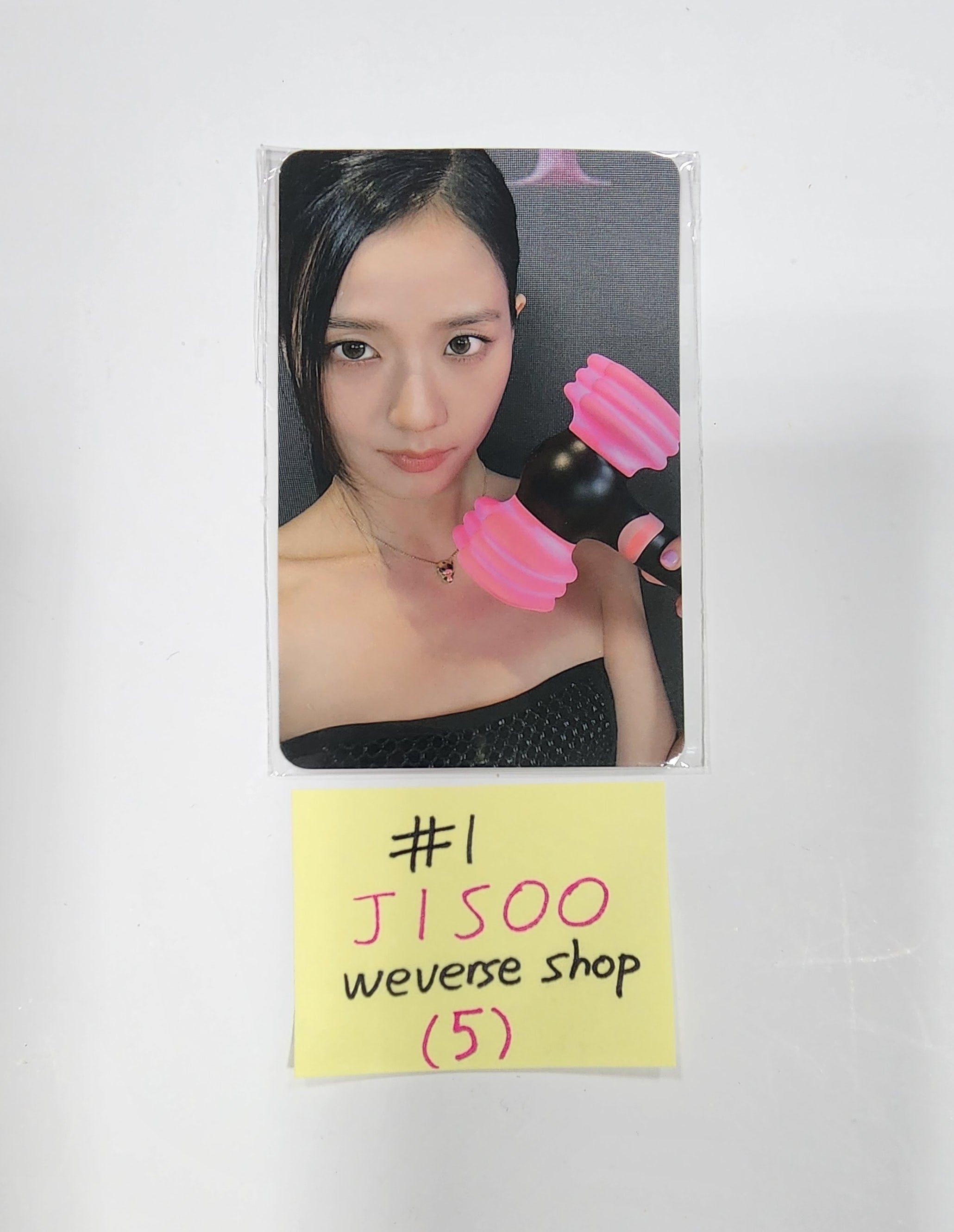 BLACK PINK - Official Light Stick Ver.2 Weverse Customer Special Event  Photocard