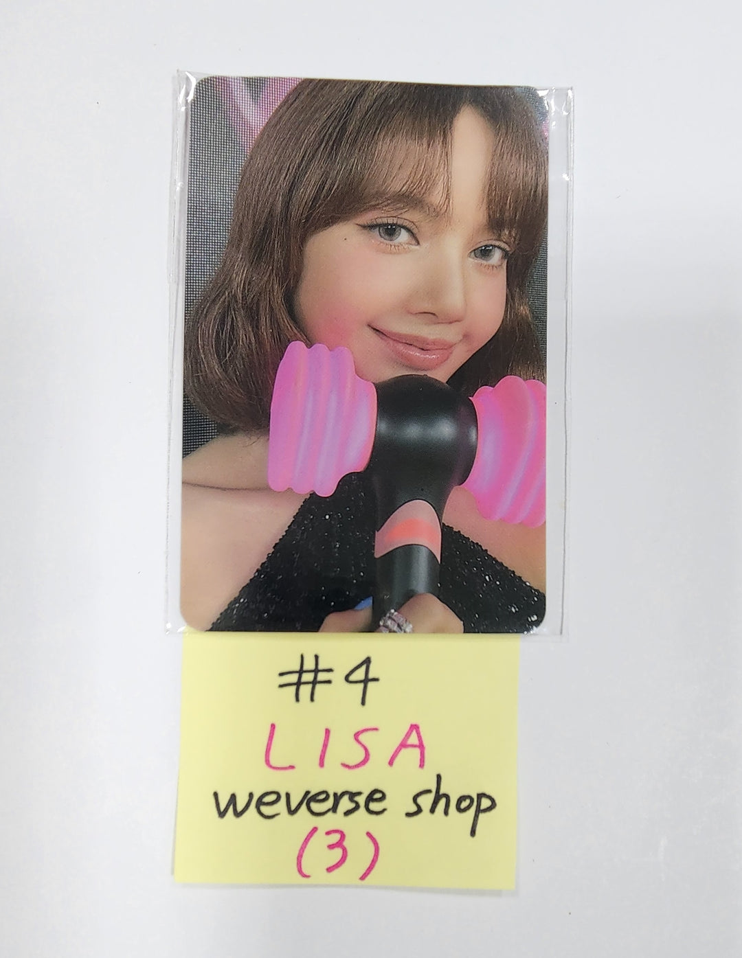 BLACKPINK Light Stick ver.2 Weverse Special Photo Card Only Official K-POP  Goods