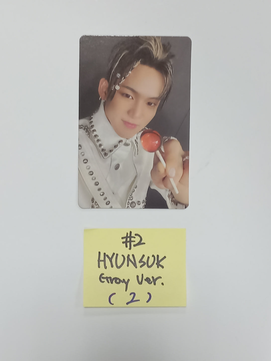 Treasure "REBOOT" - Official Photocard (Gray Ver.) - HALLYUSUPERSTORE