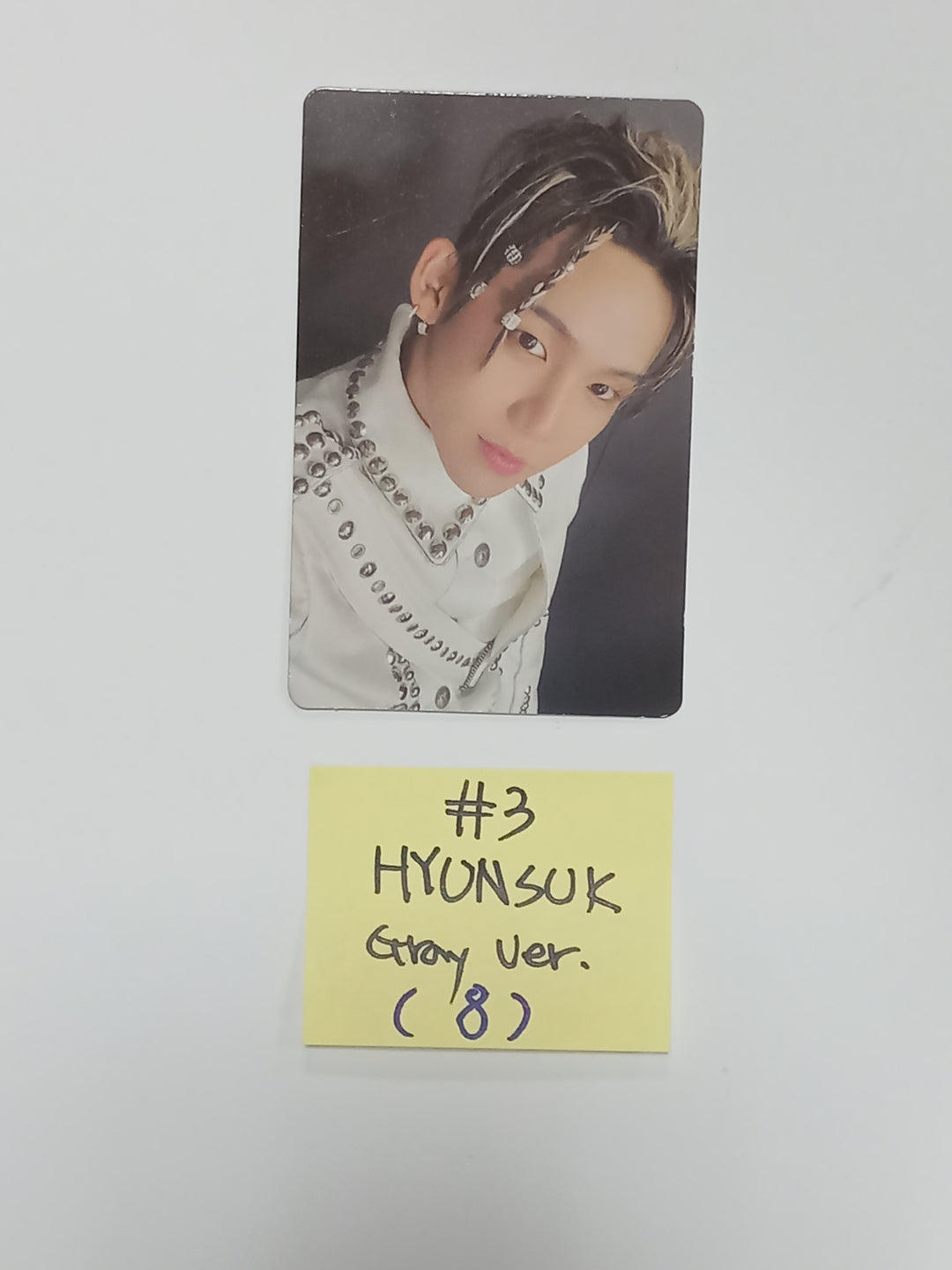 Treasure "REBOOT" - Official Photocard (Gray Ver.) - HALLYUSUPERSTORE