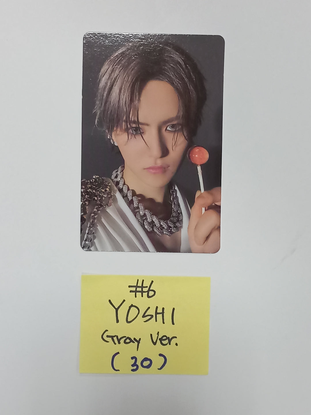 Treasure "REBOOT" - Official Photocard (Gray Ver.) - HALLYUSUPERSTORE