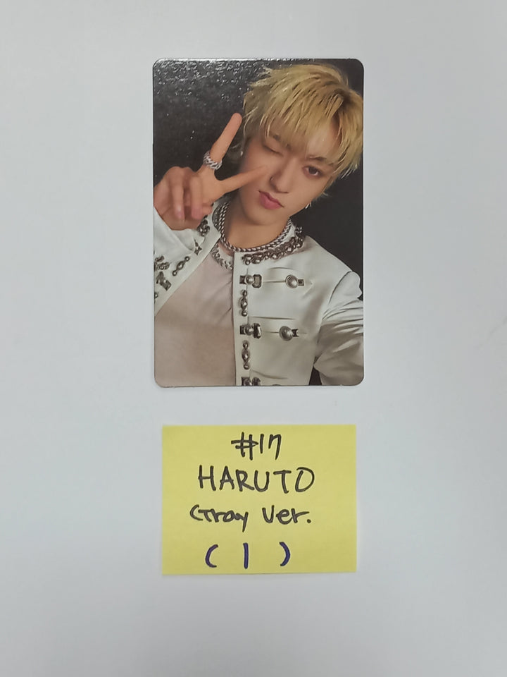 Treasure "REBOOT" - Official Photocard (Gray Ver.) - HALLYUSUPERSTORE